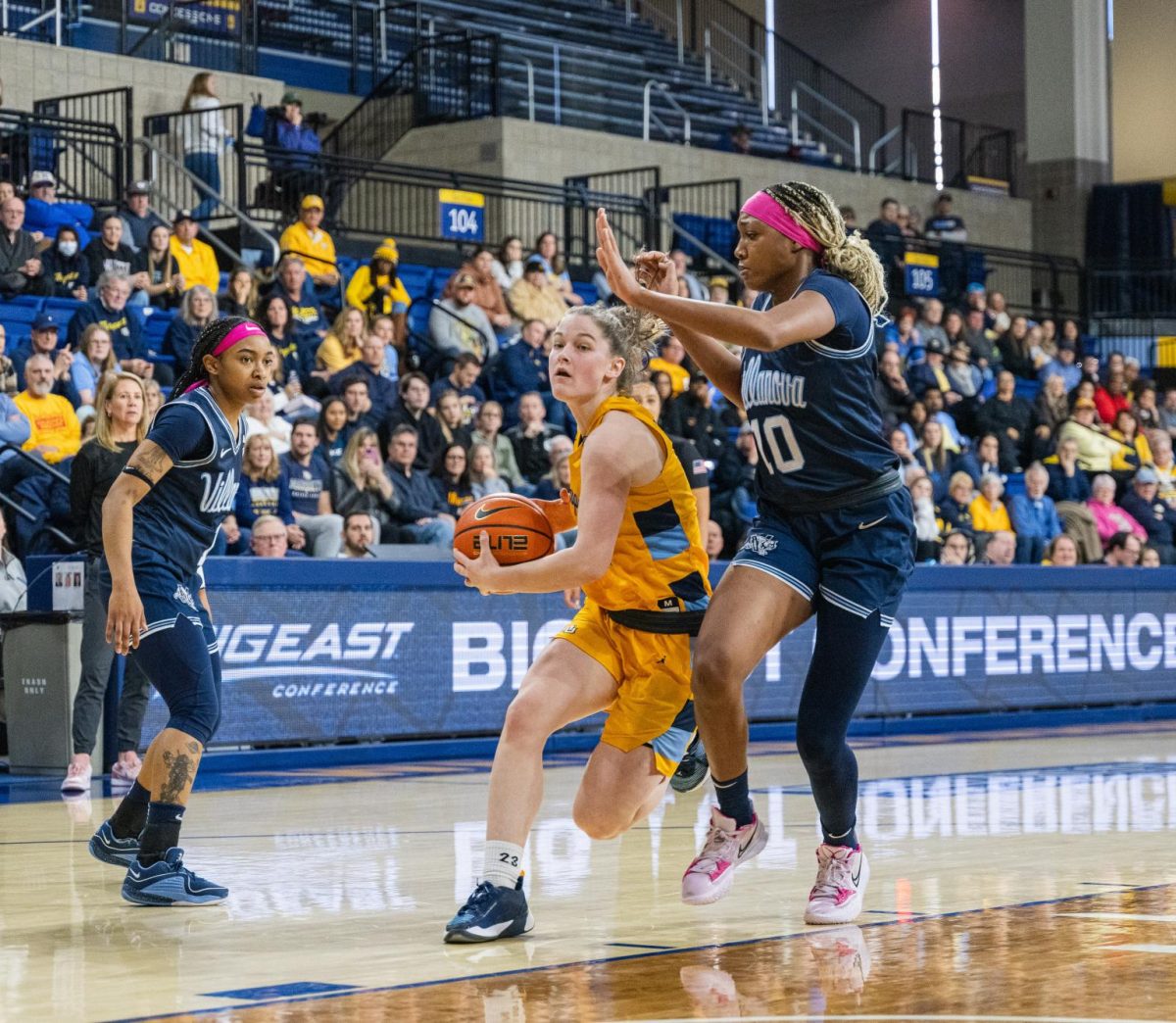 Sophomore guard Kenzie Hare set the record for most threes made by a second-year player (76).
