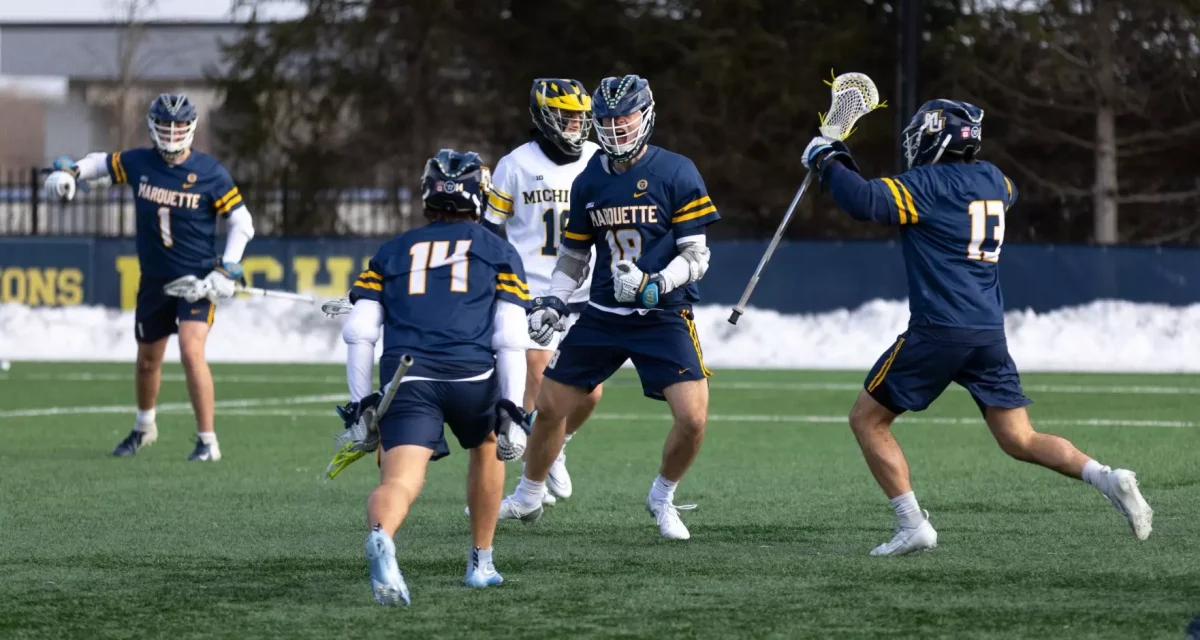 The Golden Eagles are 2-5 all-time against Michigan.
