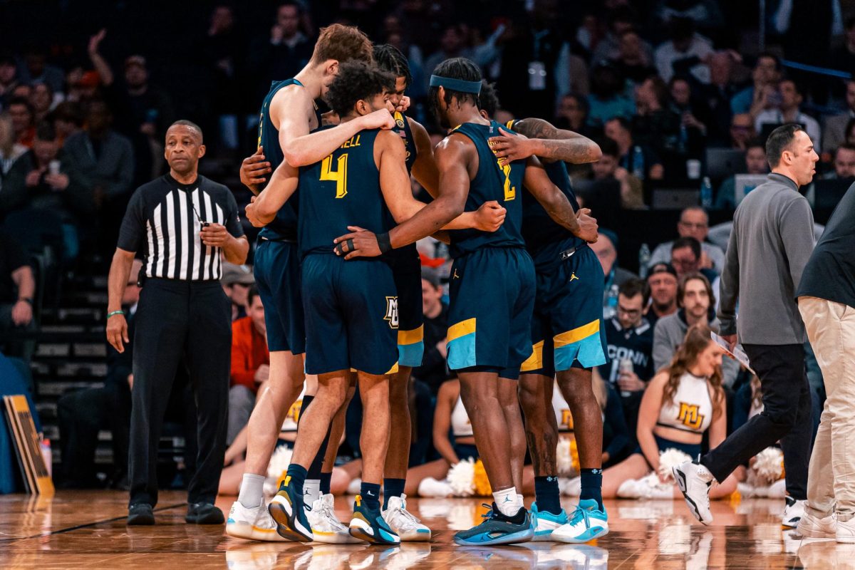 Marquette men's basketball has reached the NCAA Tournament in each of the last four years. (Photo courtesy of Marquette Athletics.)